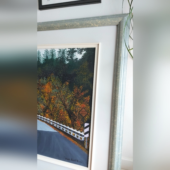 Oil painting on canvas The Old Bridge - Picture 7 of 10